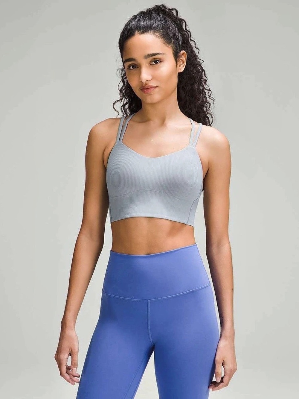 lululemon Like a Cloud Strappy Longline Ribbed Bra